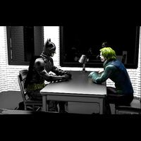 Batman interrogates the Joker | 3D