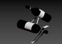 BOTTLE OF WINE | 3D