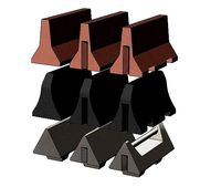 Miniature jersey barrier  | 3D