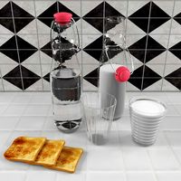 bottle over Toast