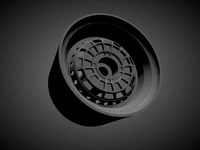 Mugen NR10 rims with brakes and tires for Hot Wheels | 3D