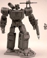 TRANSFORMER SOUNDWAVE G1 CON LASERBEAK | 3D