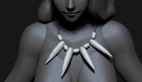 Mononoko Tooth-Studio Ghibli | 3D