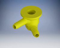 Housing for the idle valve horizontal 90 degree | 3D