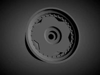 OZ Breyton rims with brakes and tires for Hot Wheels | 3D