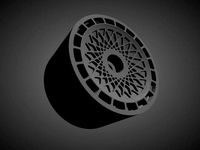 Stuttgart ST7 rims with brakes and tires for Hot Wheels | 3D