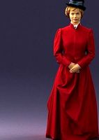 Girl in the black hat and red dress 0178 3D Print Ready | 3D
