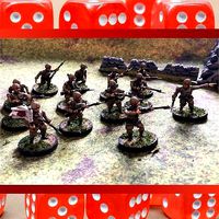 28mm IJA Imperial Japanese Army Paratropers Squad WW2 Multi Pose | 3D