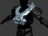 Modular Reach Collar Grenadier Wearable 3D Print File | 3D