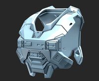 Modular Reach Chestplate base wearable 3D print file | 3D
