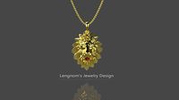 Lion Locket | 3D