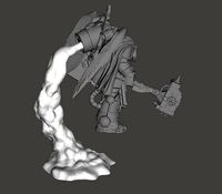 3x Assault Marine Exhaust Smoke Stands - Single Exhaust | 3D