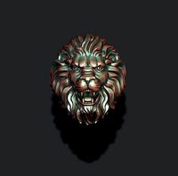 Lion ring | 3D