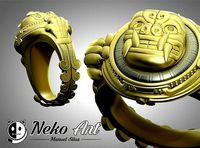 CHAVIN RING - PERU | 3D