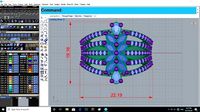 Jasmine ring 34 | 3D