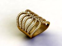 Jasmine ring 15 | 3D