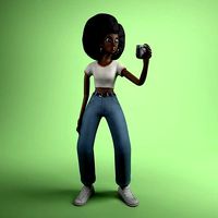 Afro Girl