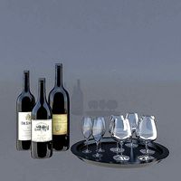 Wine model | 3D