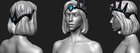 Atlantic Mercy diadem | 3D