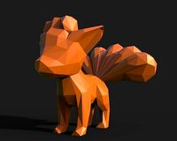 Vulpix Low Poly | 3D