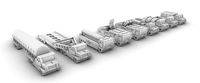 Miniature Trucks Pack | 3D