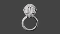 Ring Cat jewelry | 3D