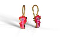 Pinkie Pie earrings  | 3D