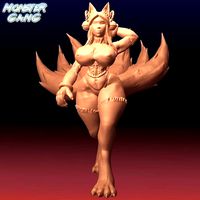 Atsuko - Curvy Kitsune | 3D