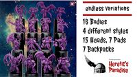 Possessed Traitor Marines - Proxy Army | 3D