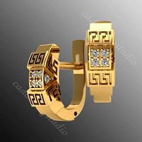 Lk1 Earrings  3D print model | 3D