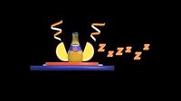 Orangina Bottle and Logo | 3D