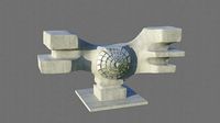 Podgaric Monument smooth | 3D