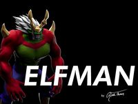 fairy tail elfman strauss anime 3d model | 3D