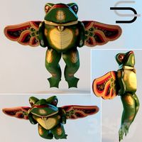 Flying frog
