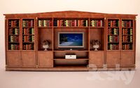 minotti / libreria tv