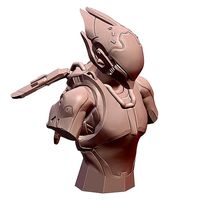 Anthem Interceptor Sixth Scale Bust | 3D