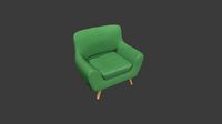 Green Armchair
