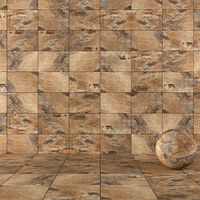 Stone Wall Tiles Key Stone Brown 40x6