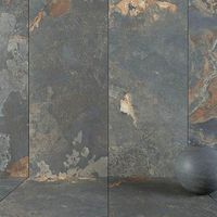 Stone Wall Tiles Kayah Rust 120x270 Set