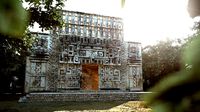 Mayan Building Hochob Low Poly PBR
