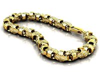Teat Gold Bracelet | 3D
