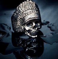 Indian skull ring | 3D