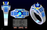1 model diamond menring korea 44 | 3D