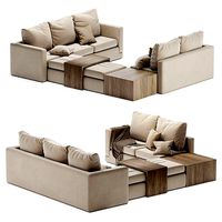 Minotti sofa cream