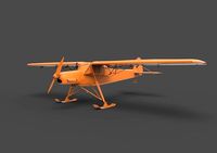 fieseler fi 156 storch winter | 3D