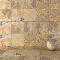 Stone Wall Tiles Kayah Autumn 80x80 Set