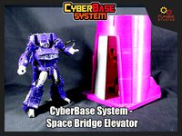 CyberBase System Space Bridge Elevator | 3D