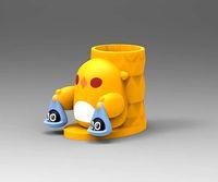 Luo Xiaohei-Libra-Pen Holder | 3D