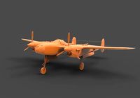 Lockheed P-38 | 3D