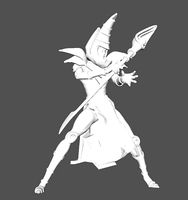 Dark Magician Yugioh | 3D